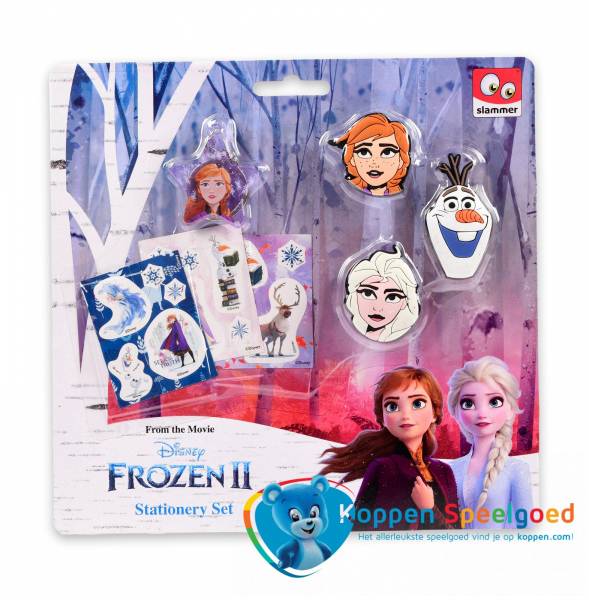 Disney Frozen 2 stationary set