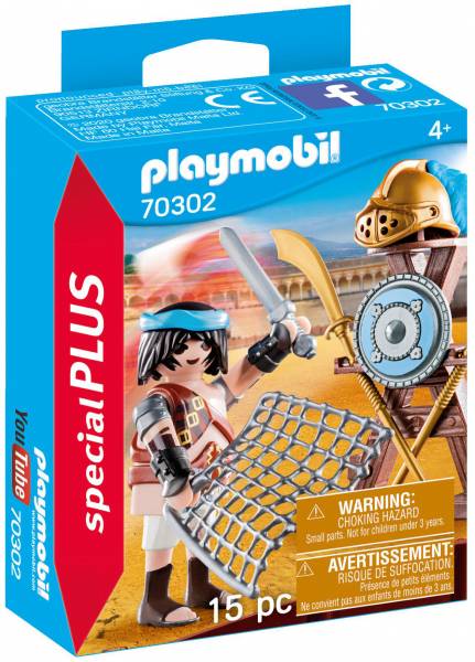 Gladiator met wapens Playmobil (70302)