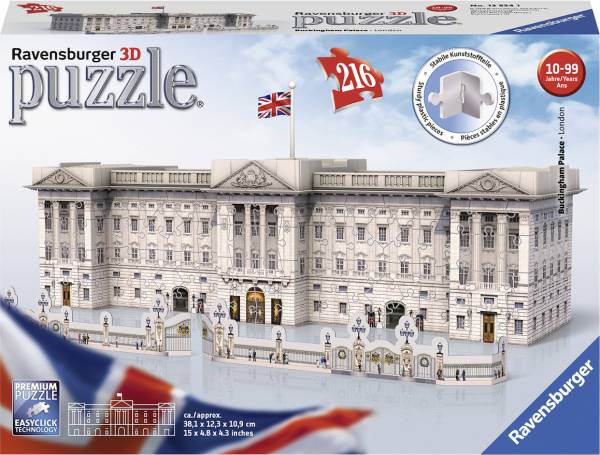 Puzzel Buckingham Palace Londen 3d: 216 stukjes (1 25241)
