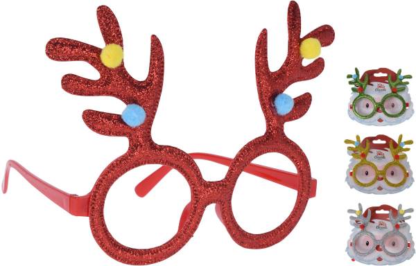 Kerstmis bril rendier