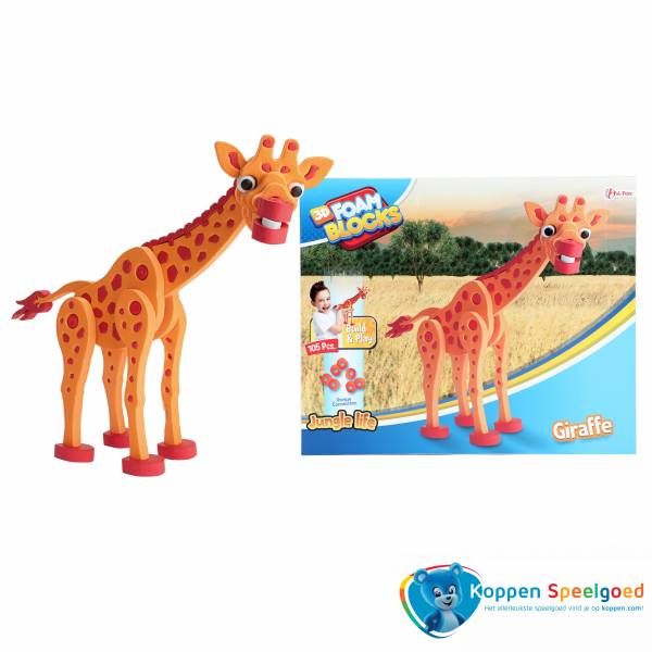 3D Puzzel giraffe