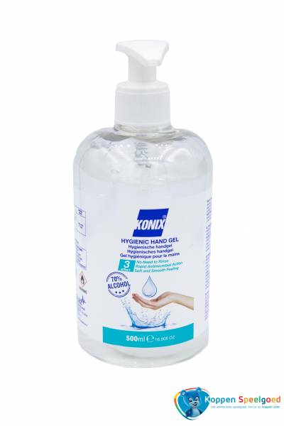 Konix 500 ml Hygienic gel incl. pomp
