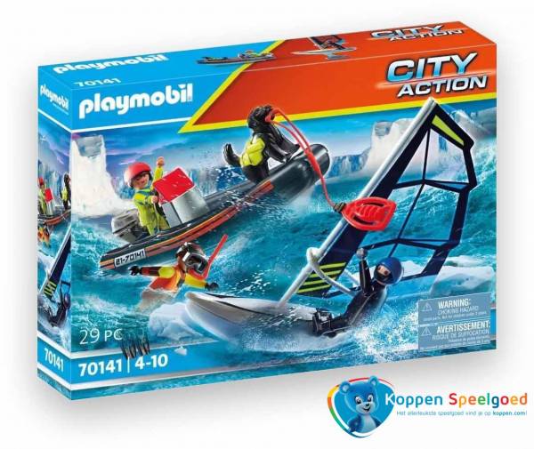 Playmobil City Action redding op zee