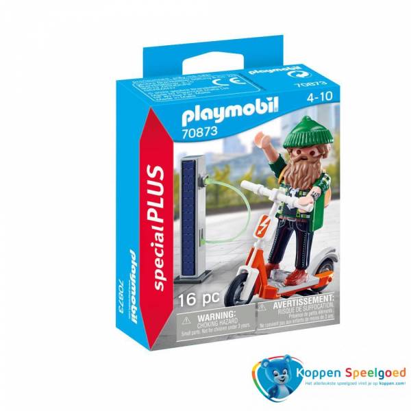 PLAYMOBIL Hipster met e-scooter, 4+
