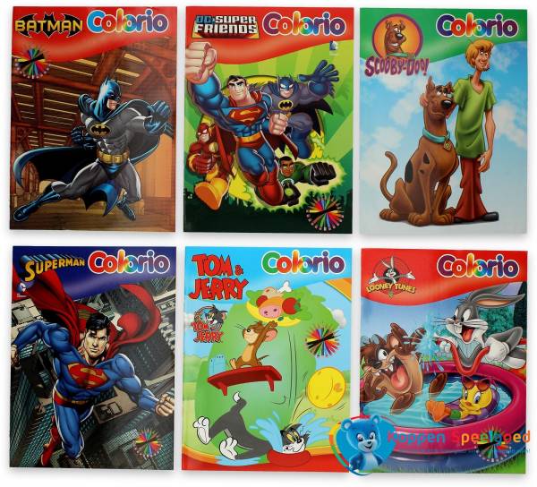 Warner Bros Colorio kleurboek