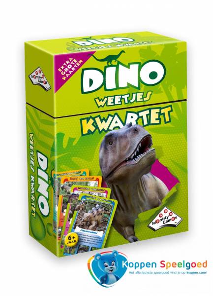 Identity games, Dino weetjes kwartet, 6+