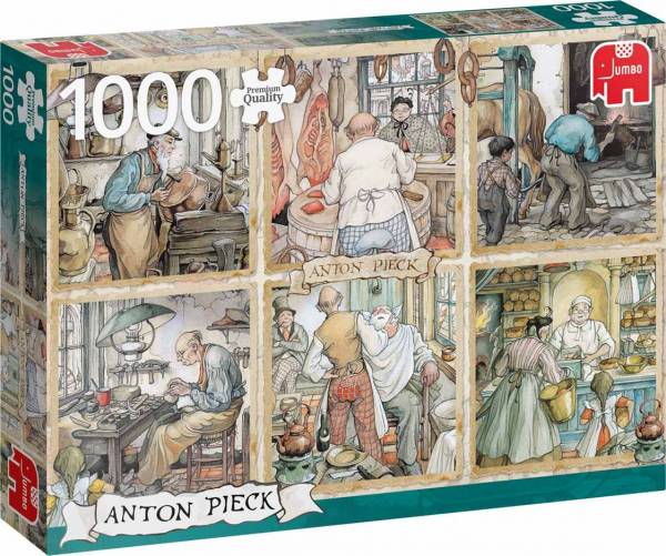 Puzzel Anton Pieck: Vakmanschap 1000 stukjes (1881 7)