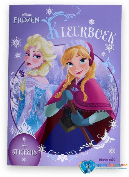 Disney Frozen kleurboek met stickers