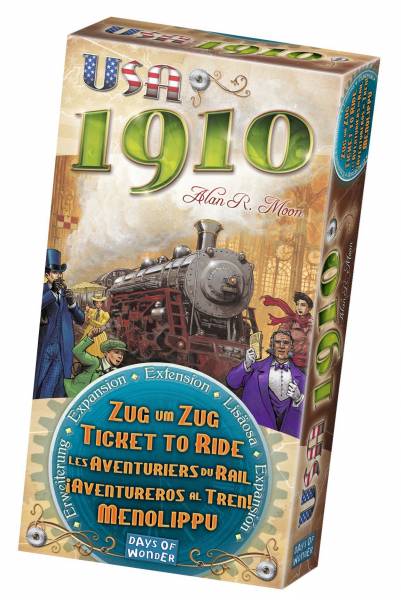 Ticket to Ride: USA 1910 expansion 