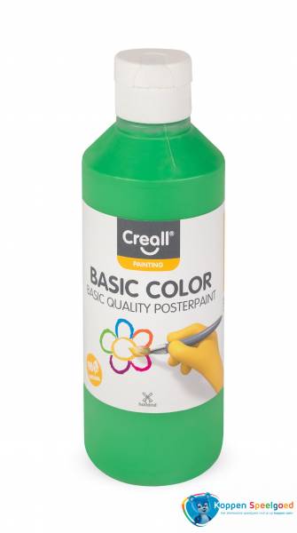 Creall basiscolor plakkaatverf 250ml - Groen