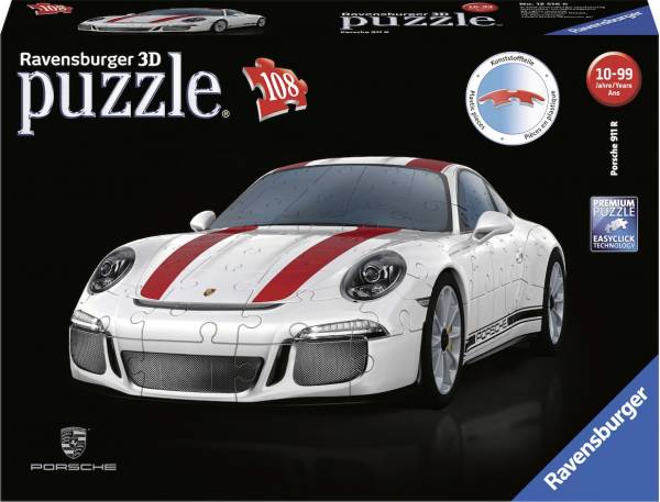 Puzzel Porsche 911R 3d: 108 stukjes (125289)