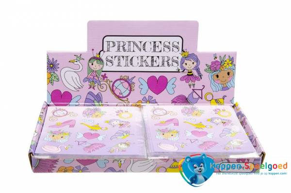 Stickervel prinses