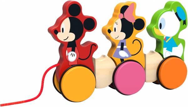 Trekfiguur Mickey Mouse 18+ mnd Loopwagen Disney Mickey Mouse