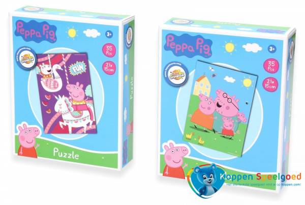 Puzzel Peppa Pig, 35 stukjes