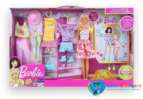 Barbie mode verkleedset
